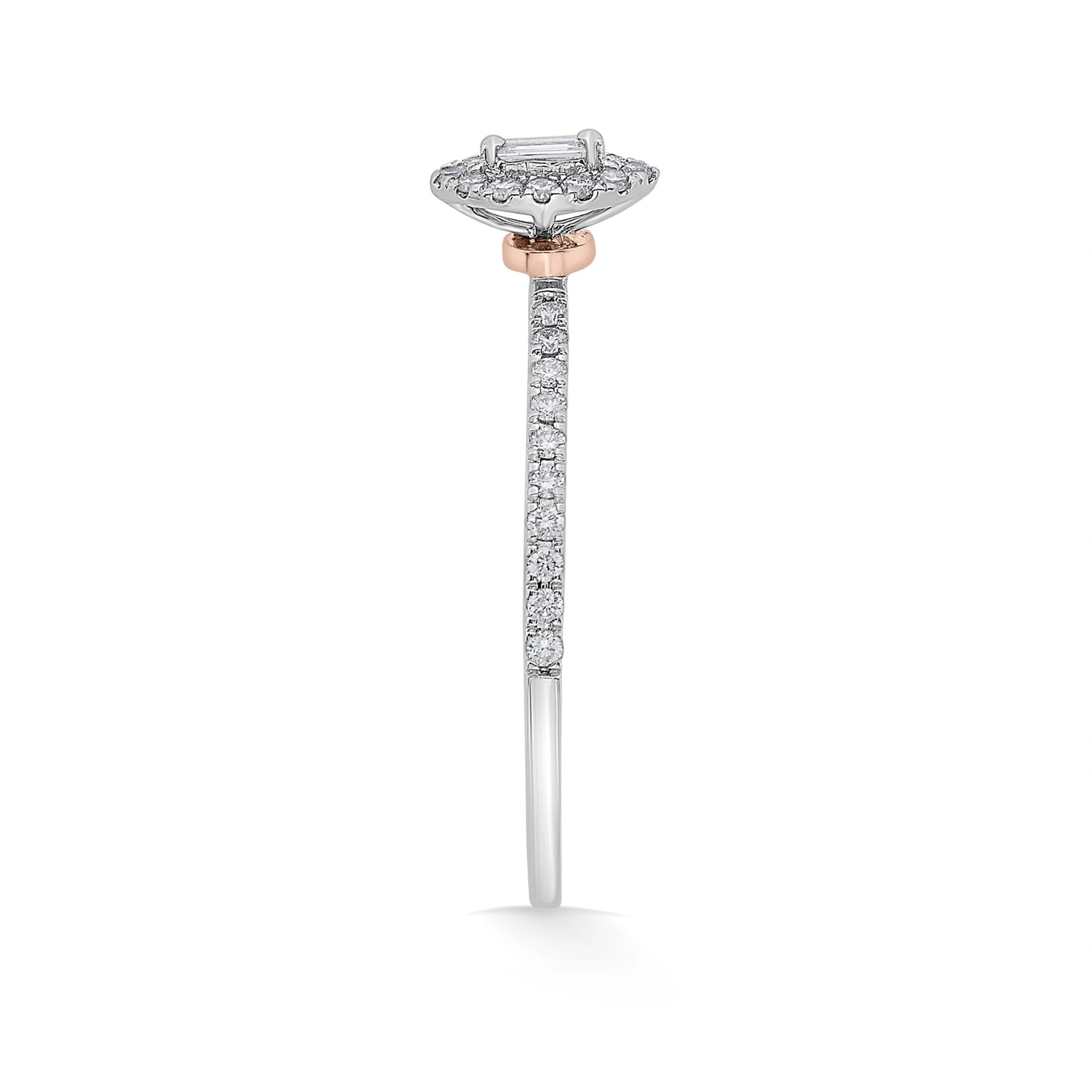 Boujee Marquise Royale Diamond Halo Ring