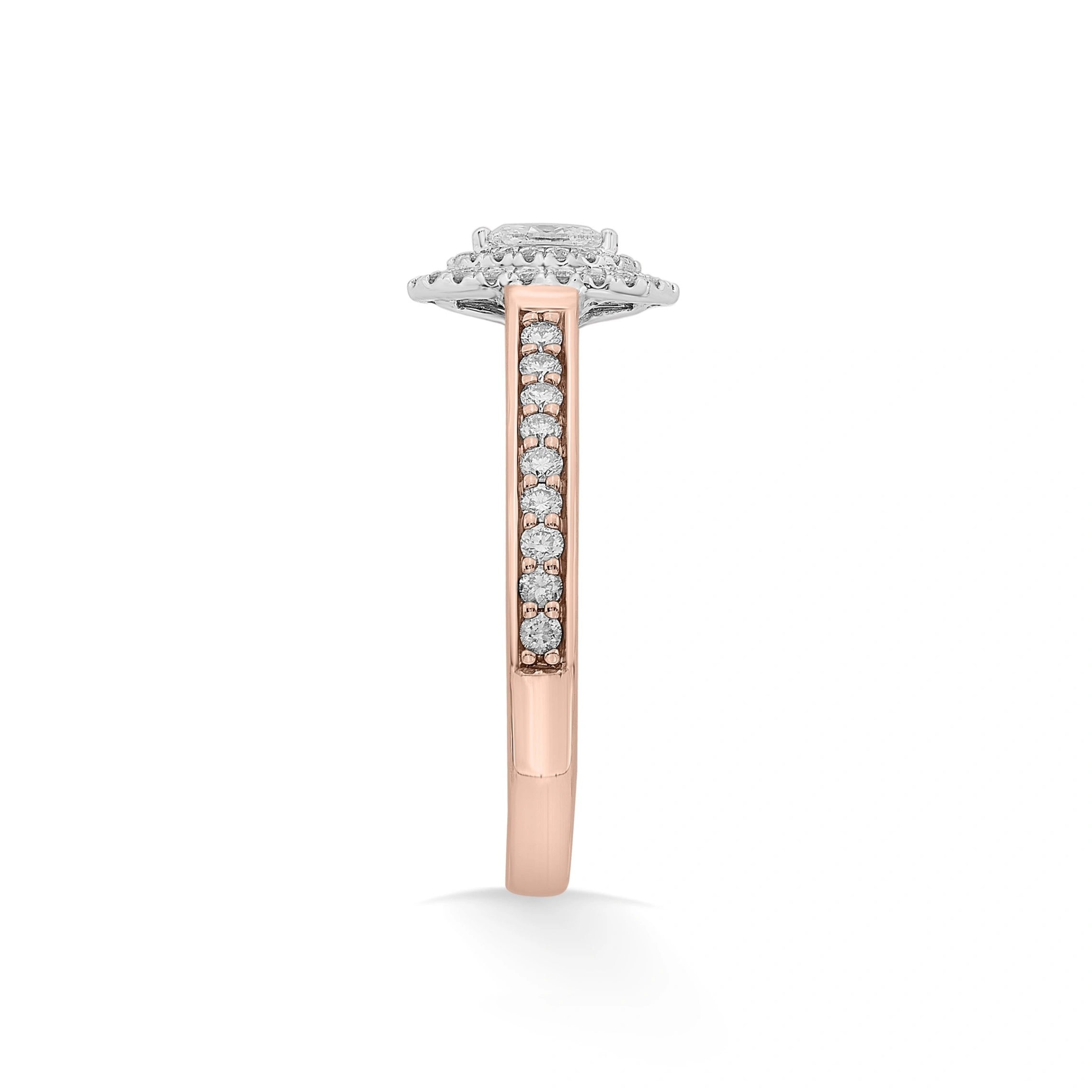 Sassy Glamour Blaze Marquise Sparkle Ring - Zen Diamond India