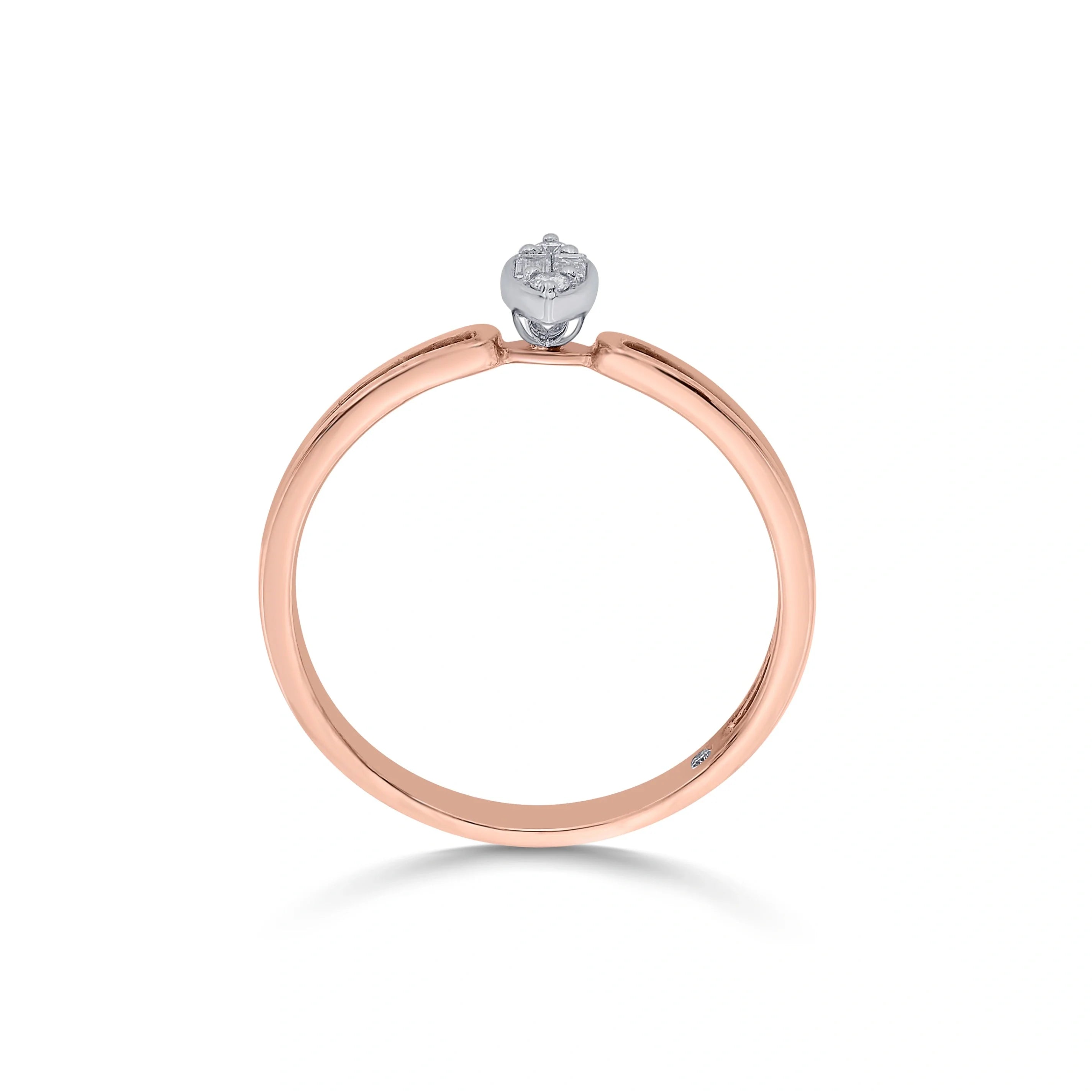 Boujee Marquise Cluster Ring - Zen Diamond India