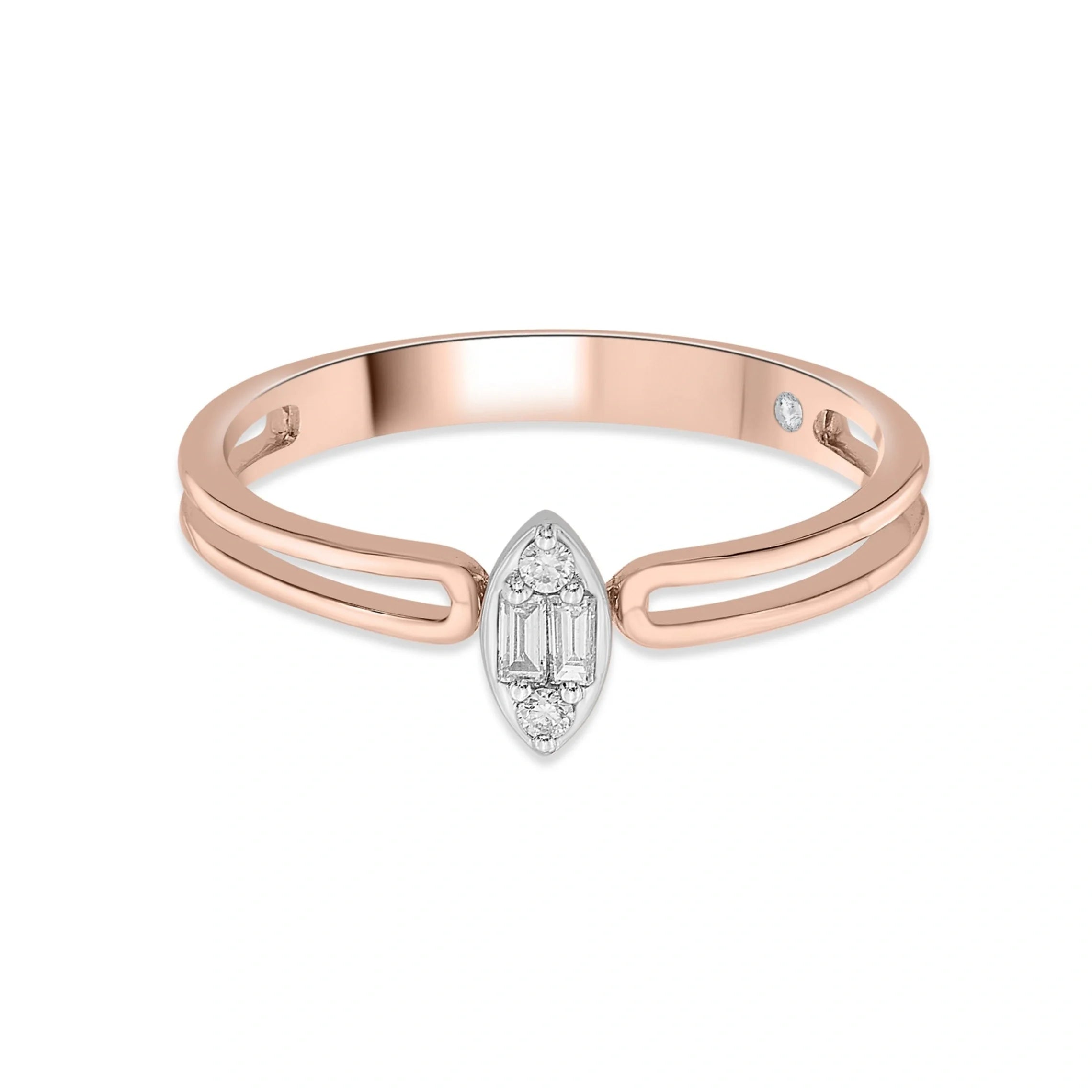 Boujee Marquise Cluster Ring - Zen Diamond India