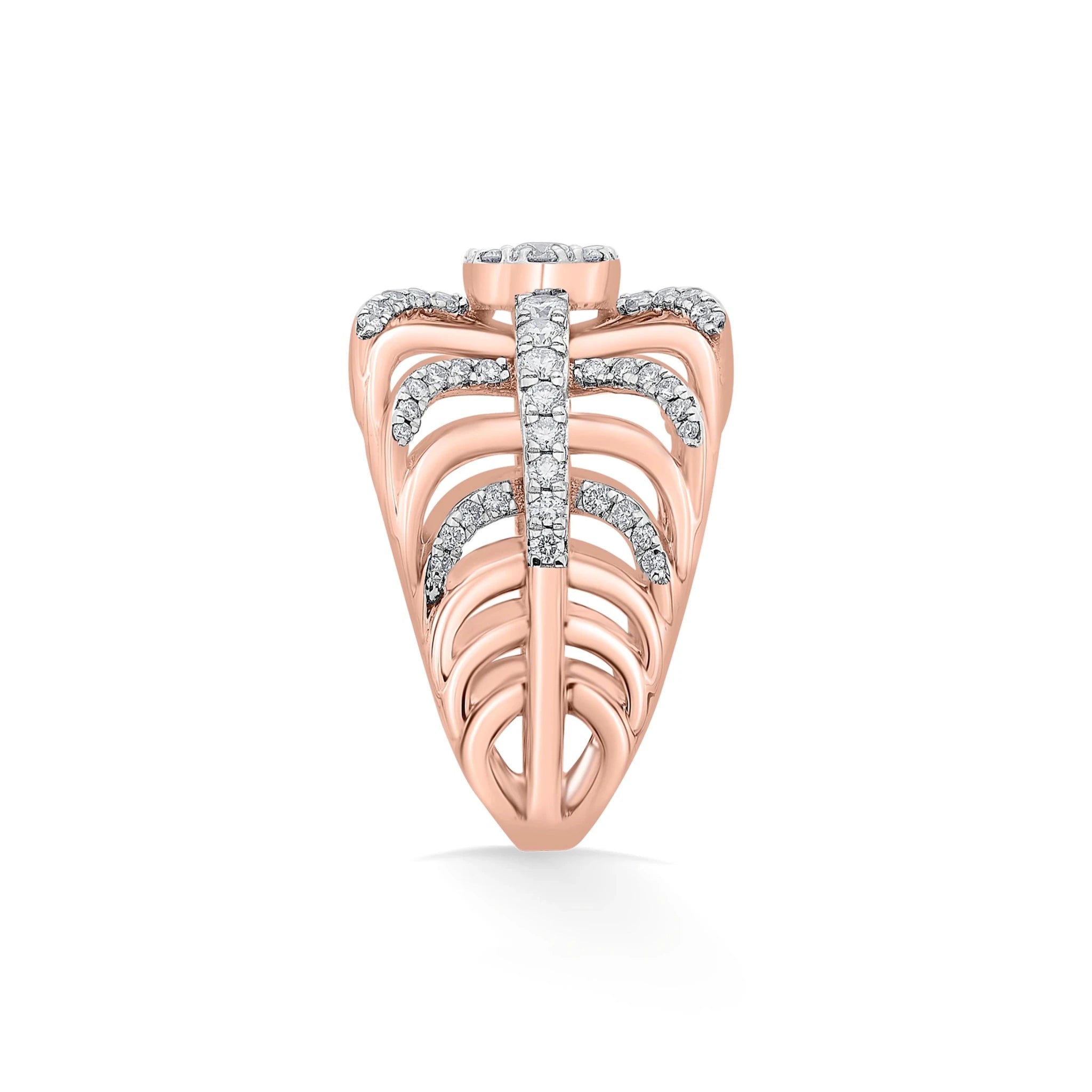 Enchante Diamond Butterfly Wings Statement Ring - Zen Diamond India