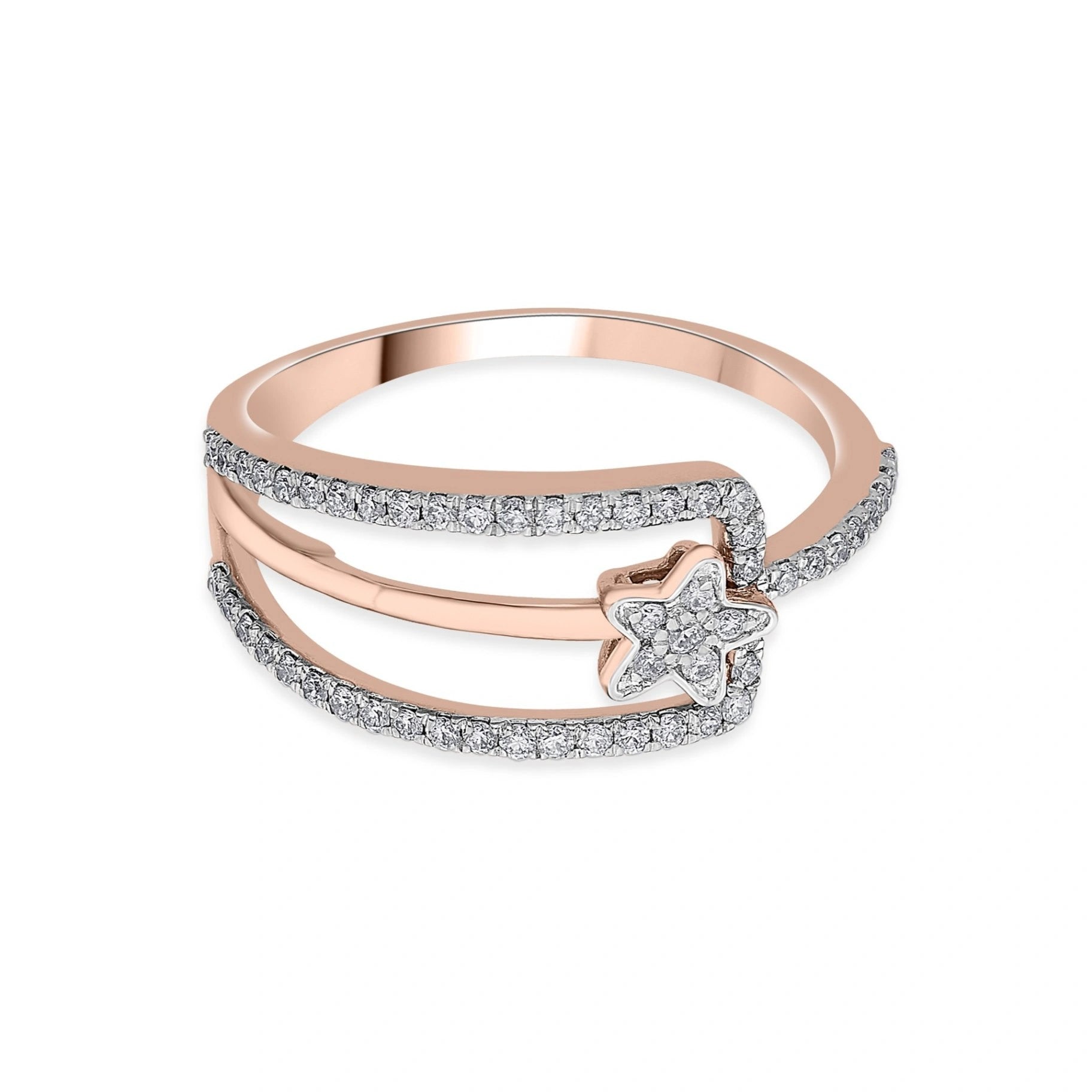 Sassy Starlit Grace Diamond Ring