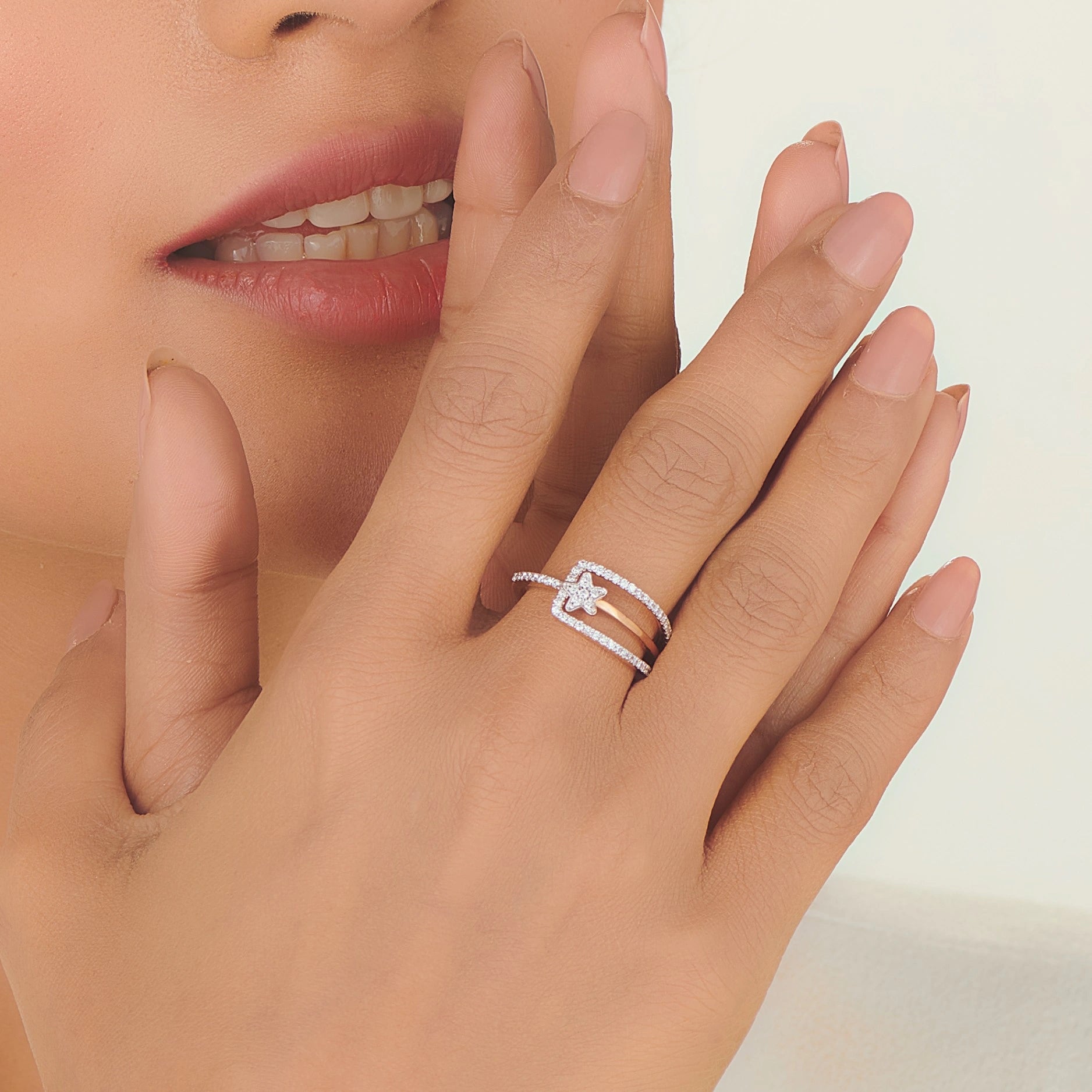 Sassy Starlit Grace Diamond Ring