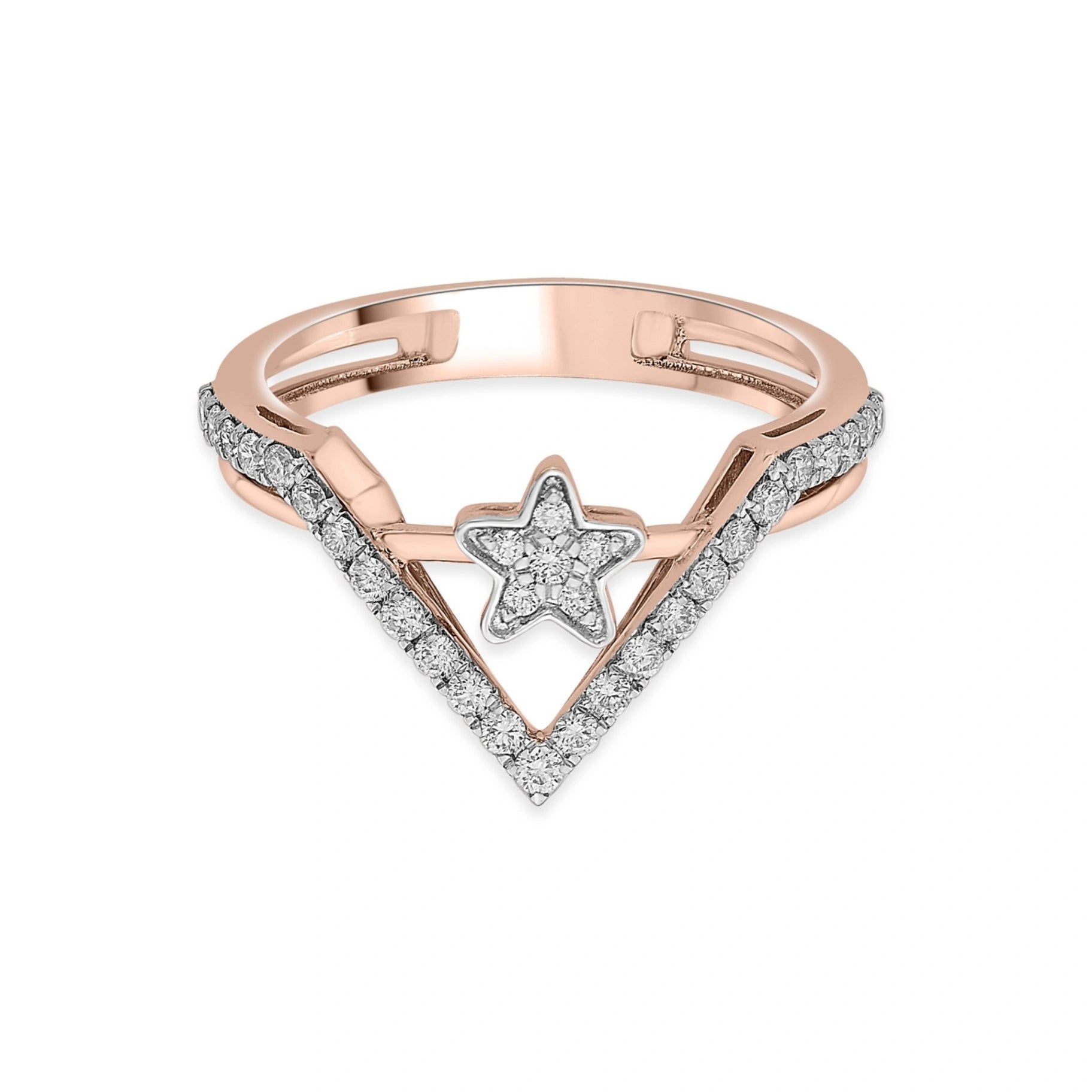 Sassy Cosmic Charm Diamond Ring