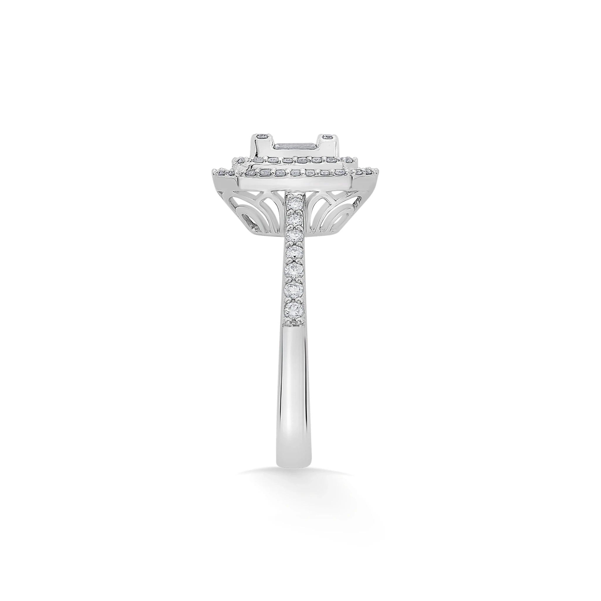 Diamond Dynasty Halo Ring - Zen Diamond India