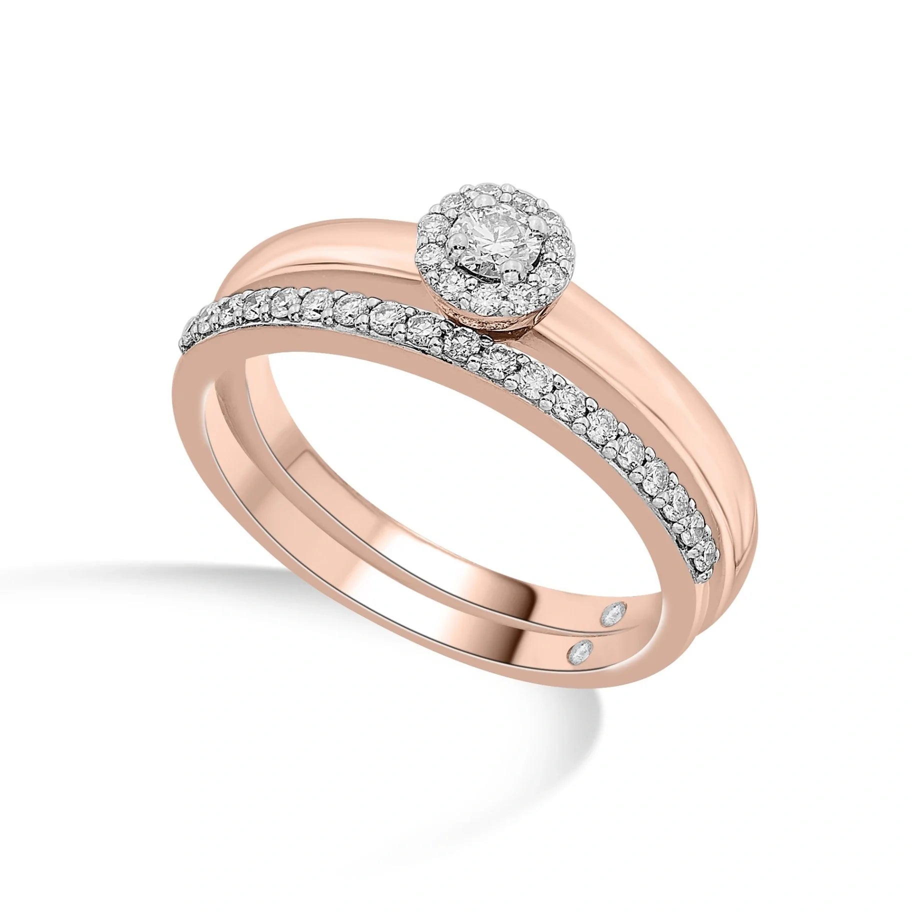 Meta Halo Rose Band - Zen Diamond India