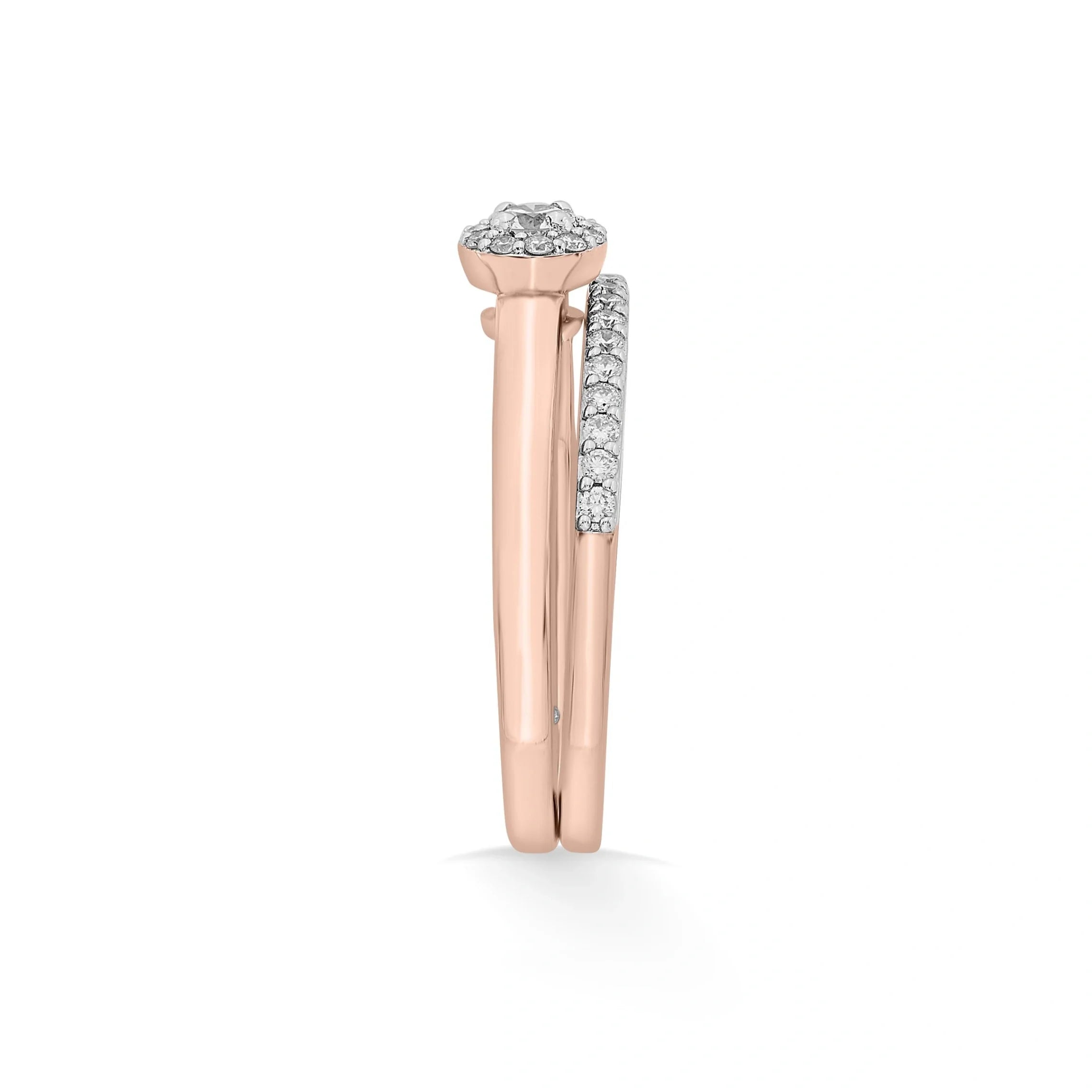 Meta Halo Rose Band - Zen Diamond India