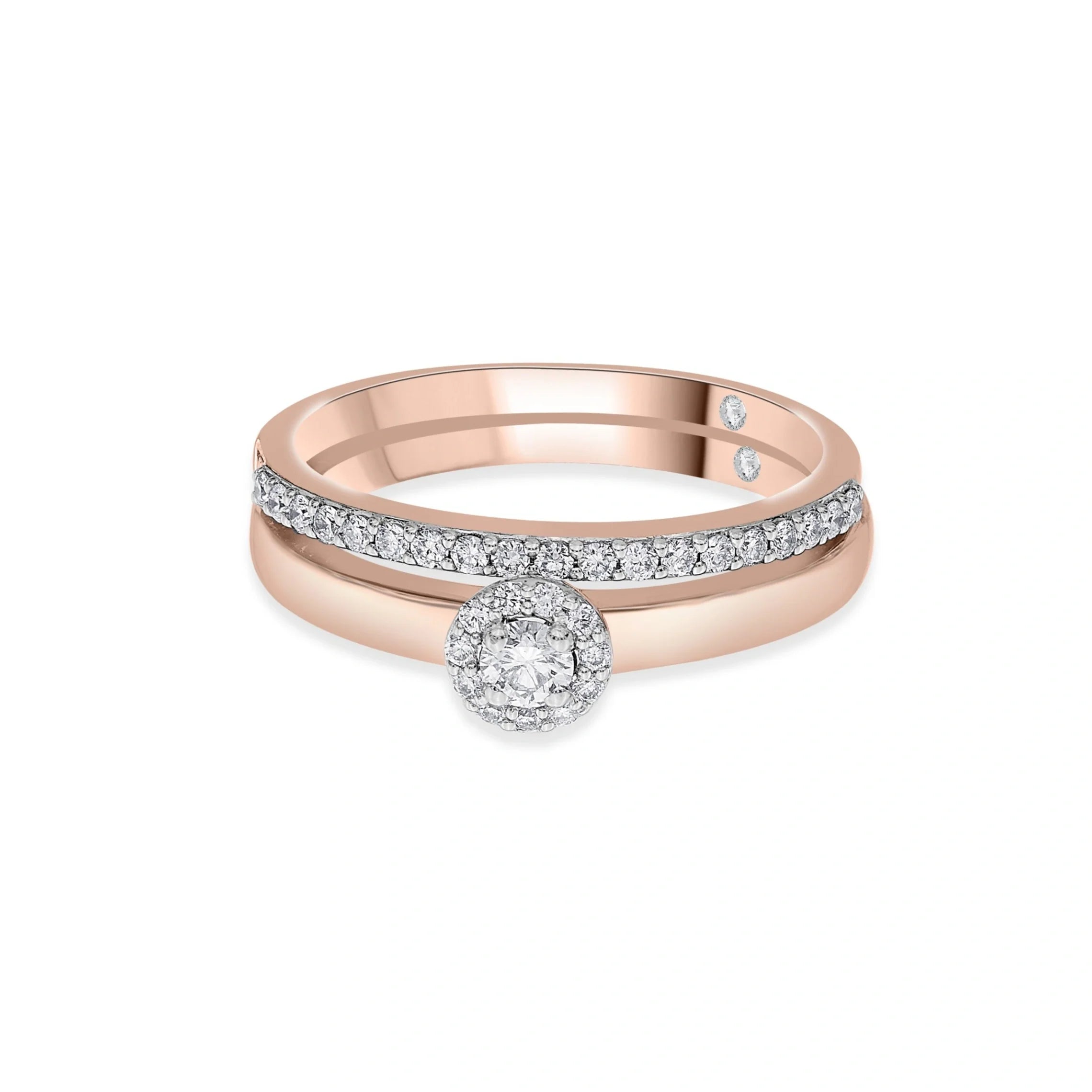 Meta Halo Rose Band - Zen Diamond India