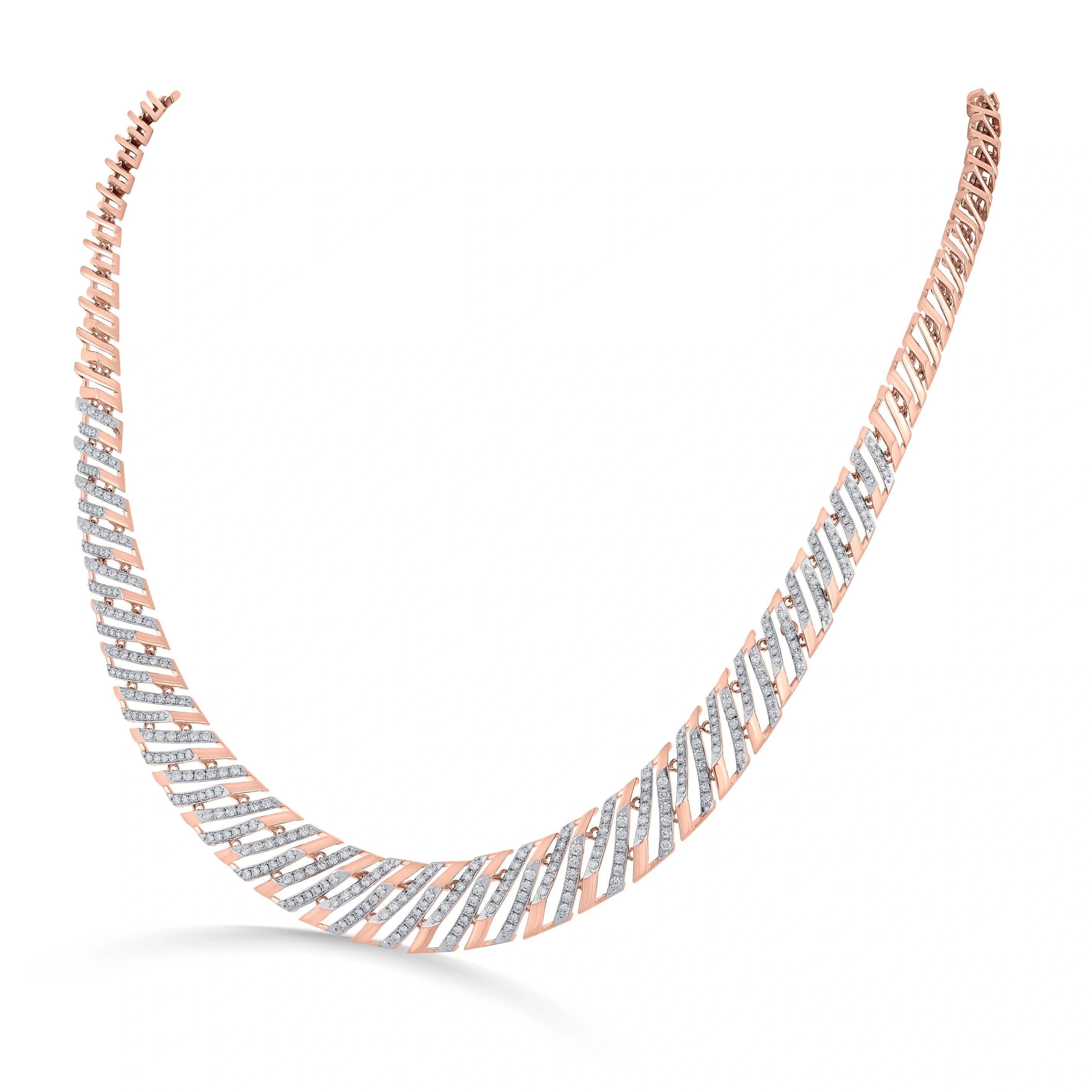 Tryst Luxe Rhythm Necklace - Zen Diamond India