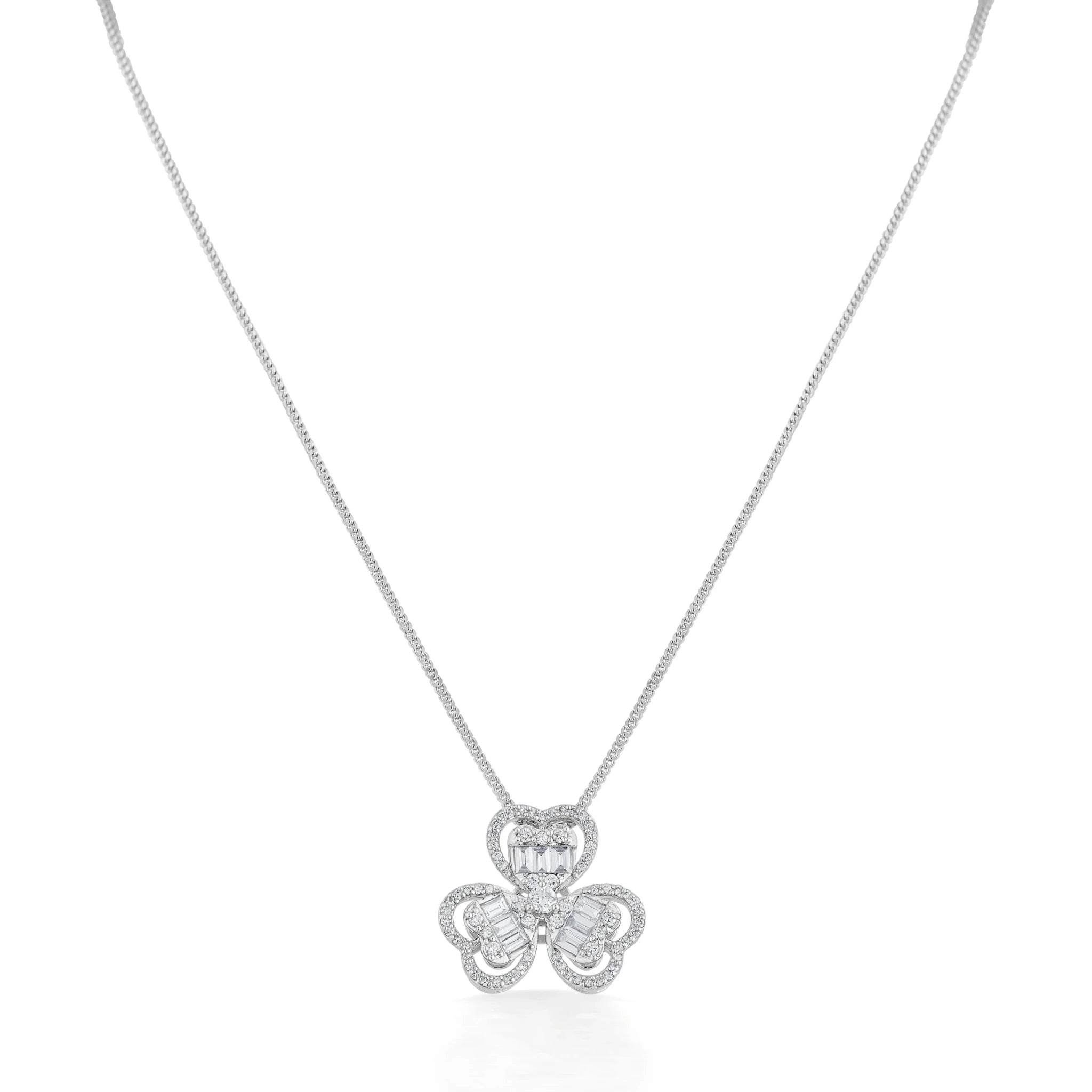 Soiree Stellar Bloom Geometric Glow Pendant - Zen Diamond India