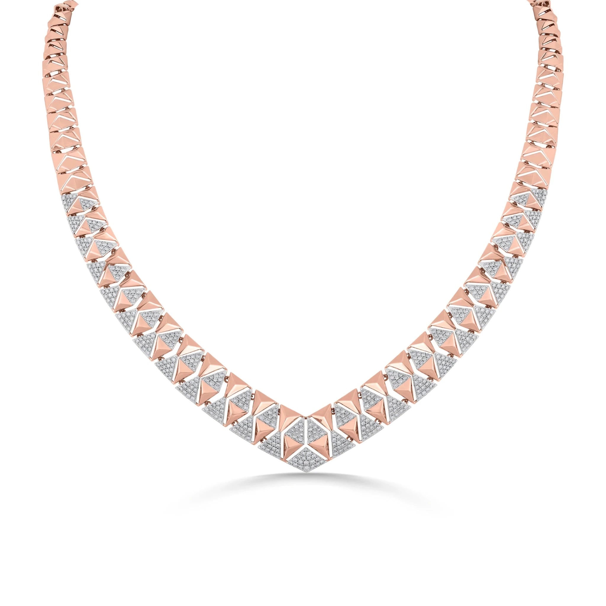 Tryst Prism Royale Necklace - Zen Diamond India