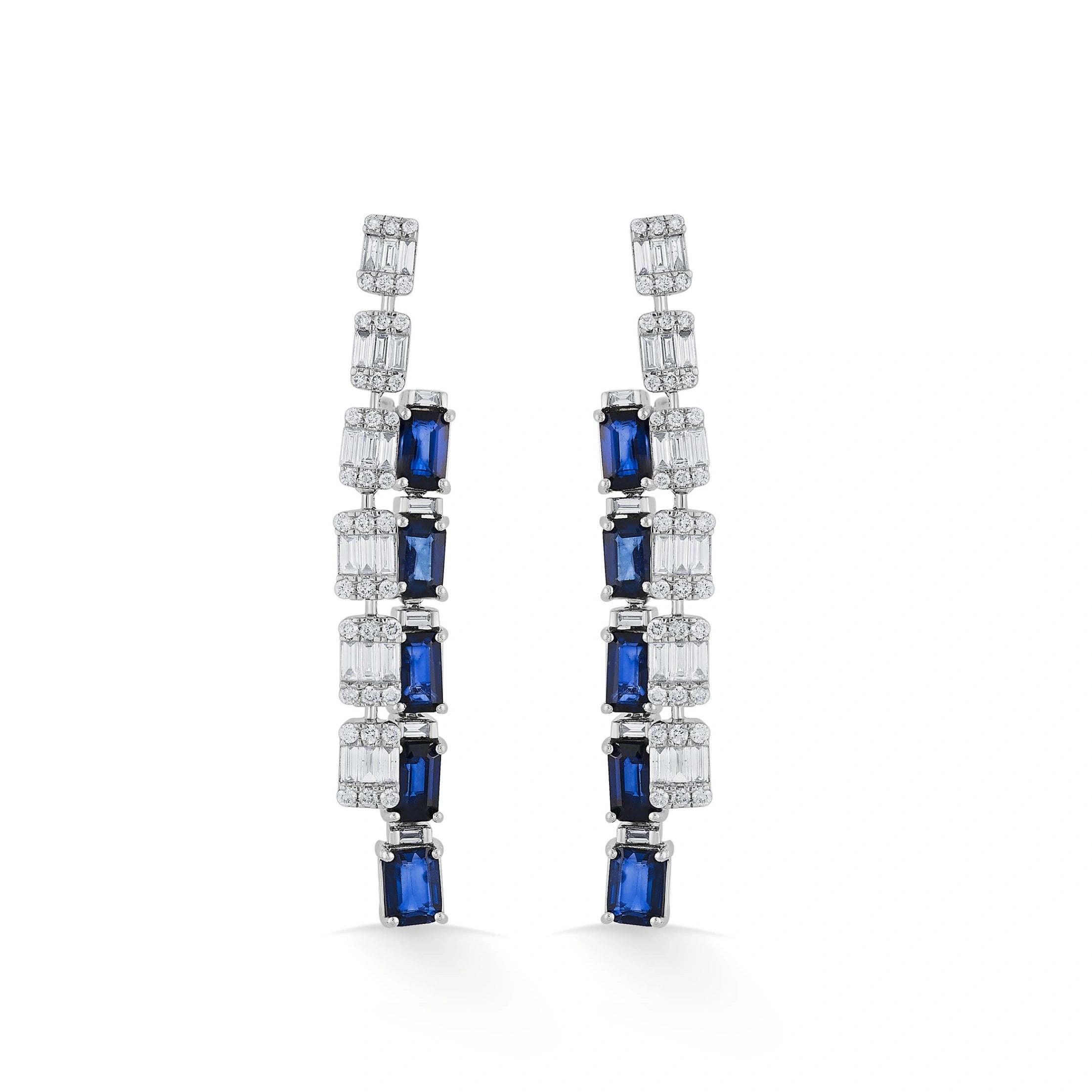 Tryst Royal Night Radiance Earrings - Zen Diamond India