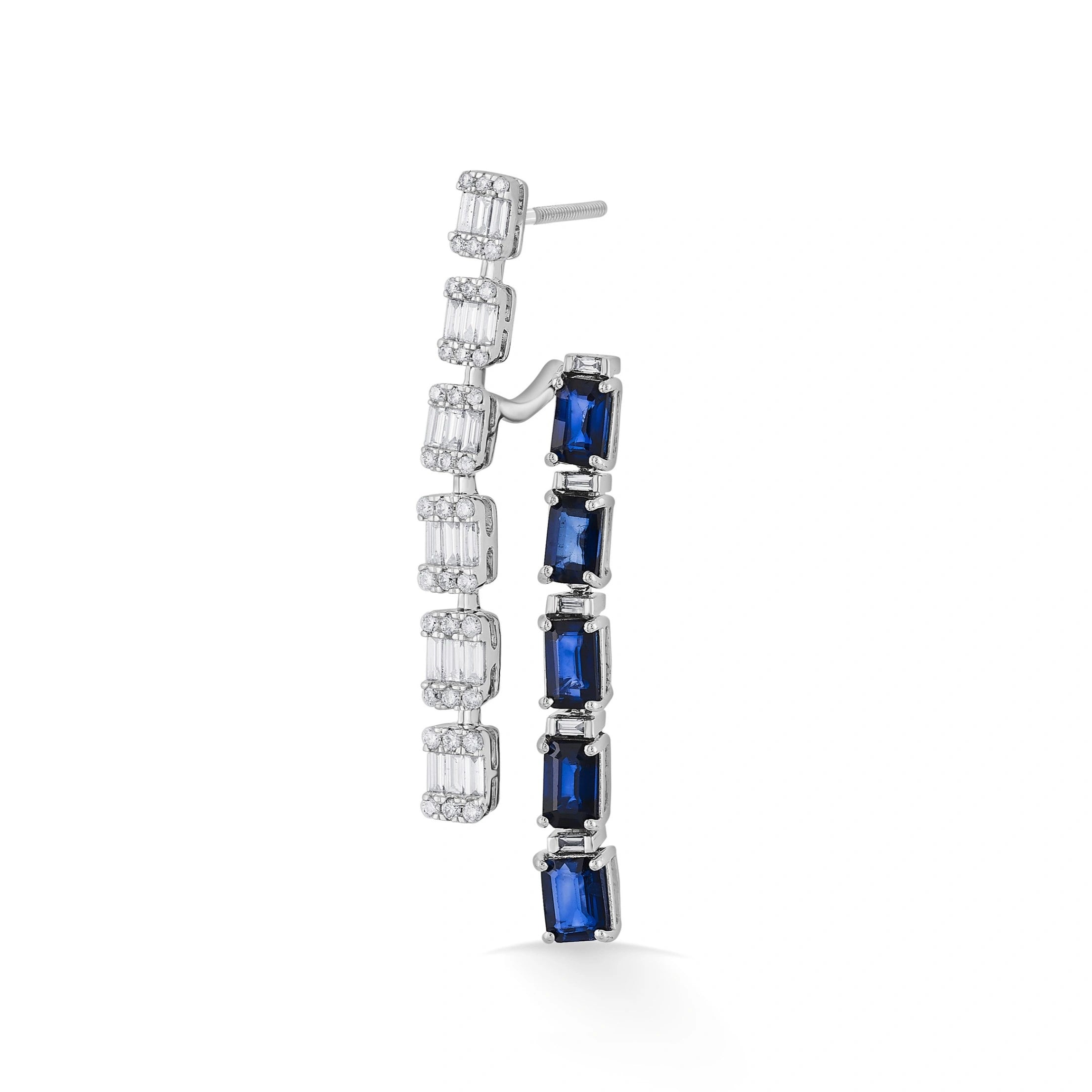 Tryst Royal Night Radiance Earrings - Zen Diamond India
