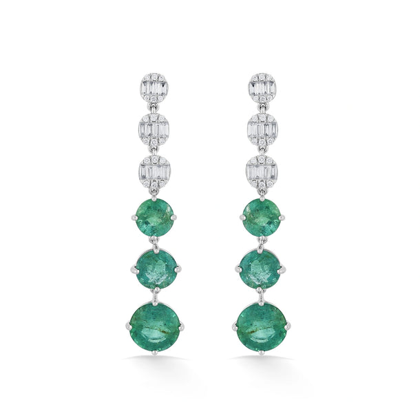 Tryst Emerald Rhythm Drops - Zen Diamond India