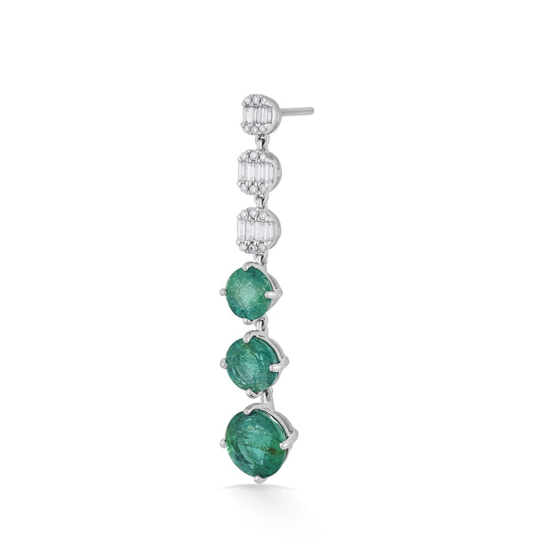 Tryst Emerald Rhythm Drops - Zen Diamond India