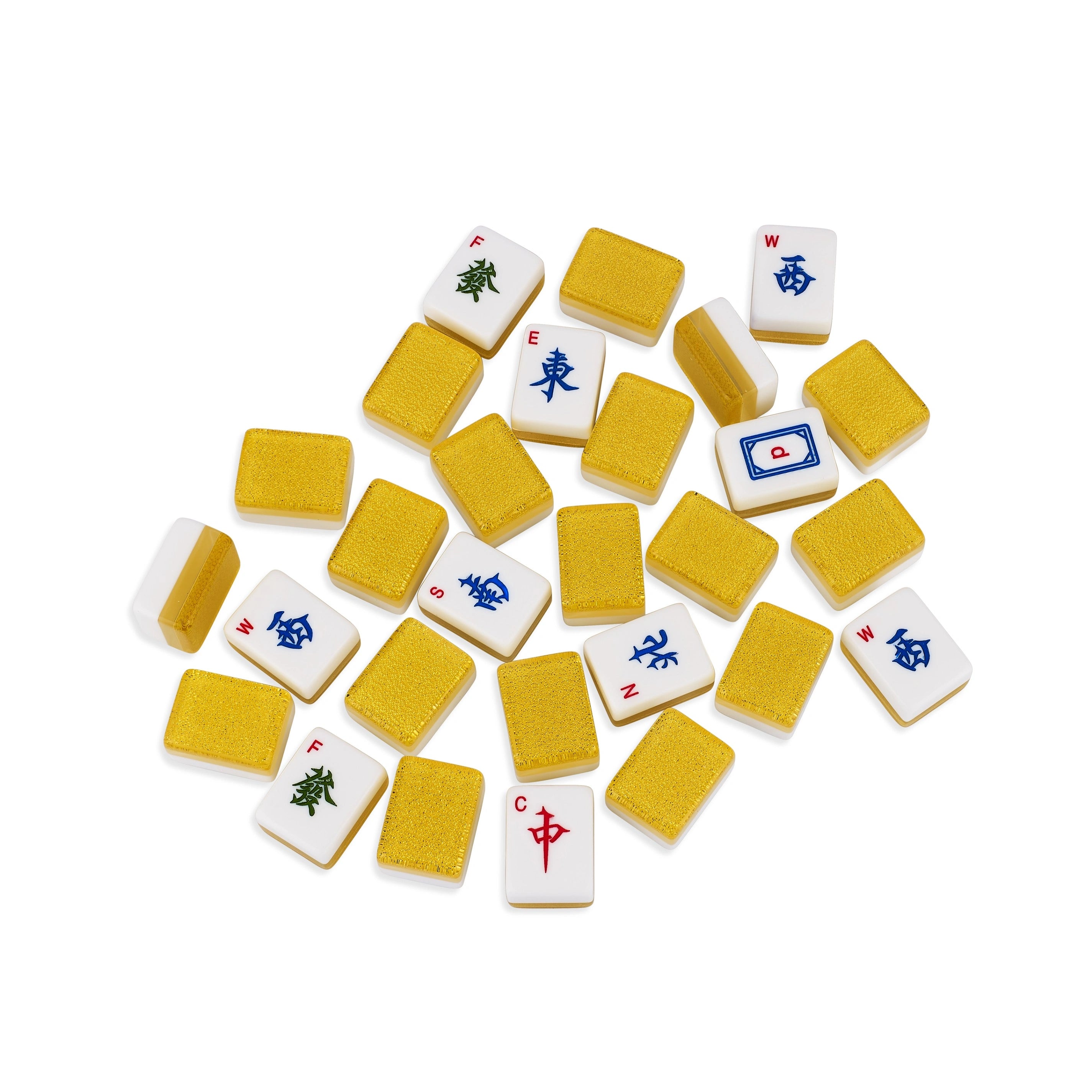 Zen Diamond Glittering Gold Mahjong Set - Zen Diamond India