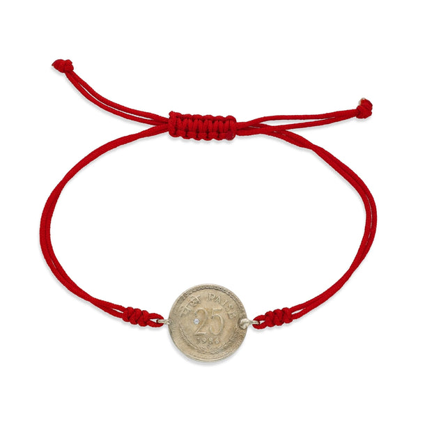 25 Paisa Coin Bracelet - Zen Diamond India