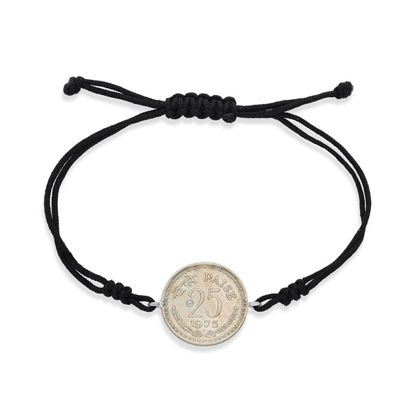 25 Paisa Coin Bracelet - Zen Diamond India