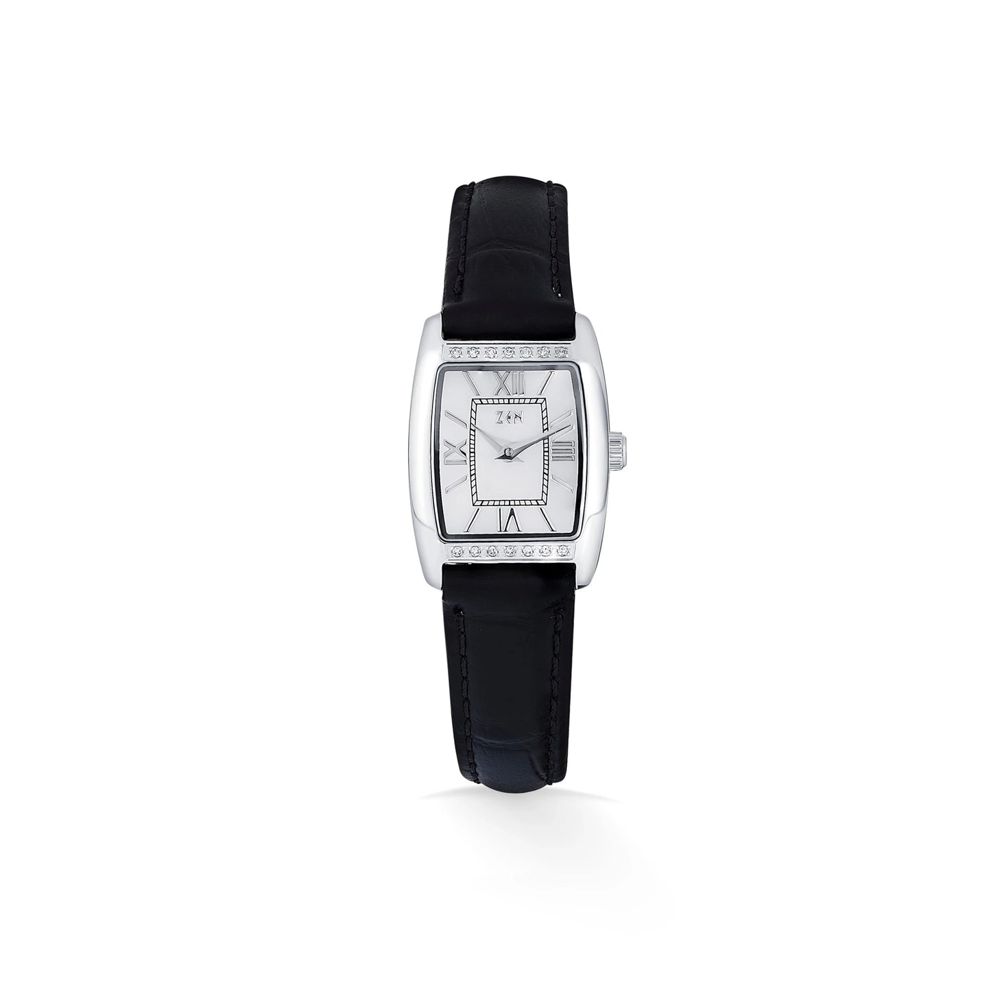 Women's Rectangular Watch - White