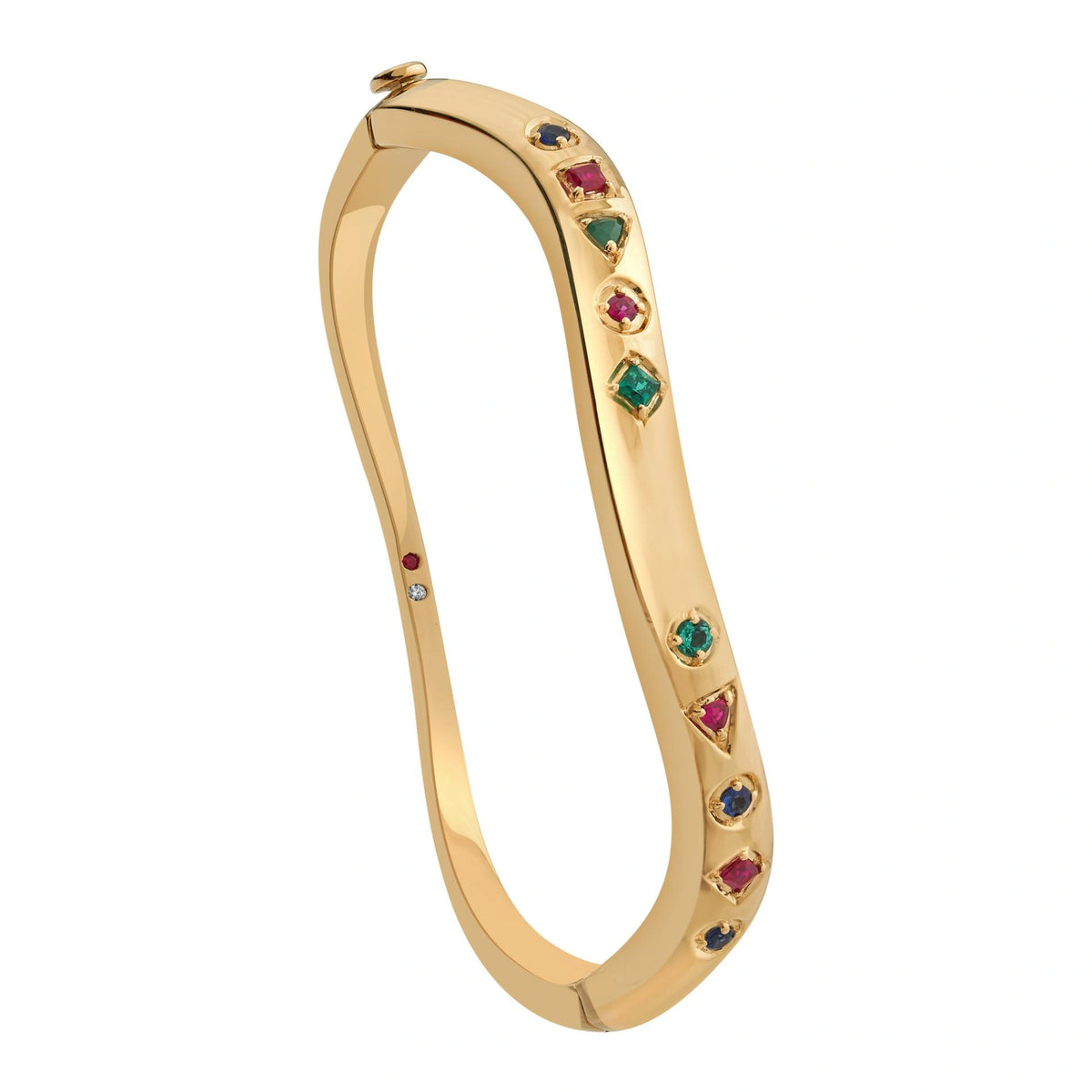 Aria Prism Glow Cuff Bracelet - Zen Diamond India