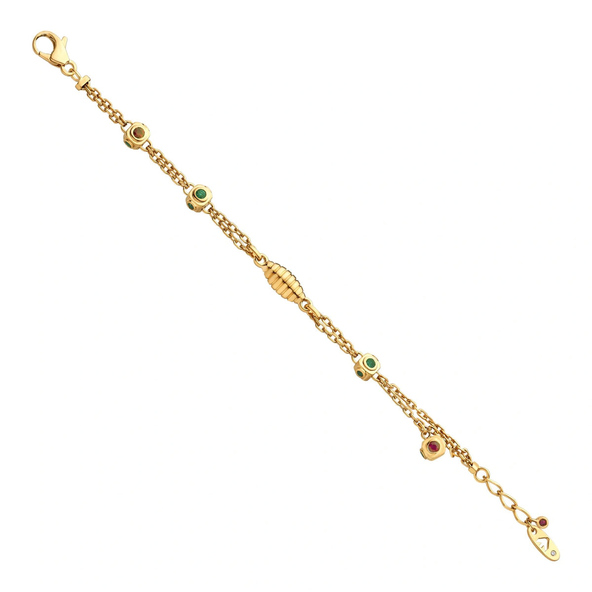 Aria Golden Prism Charm Bracelet - Zen Diamond India