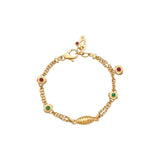 Aria Golden Prism Charm Bracelet - Zen Diamond India