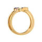 Aria Abstract Prism Ring - Zen Diamond India