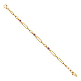 Aria Scarlet Link Glow Bracelet - Zen Diamond India