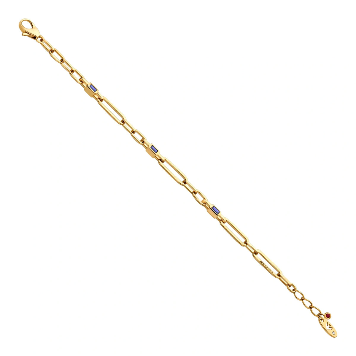 Aria Scarlet Link Glow Bracelet - Zen Diamond India