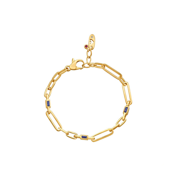 Aria Scarlet Link Glow Bracelet - Zen Diamond India