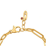 Aria Scarlet Link Glow Bracelet - Zen Diamond India
