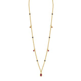 Aria Berry Bead Gala Necklace - Zen Diamond India