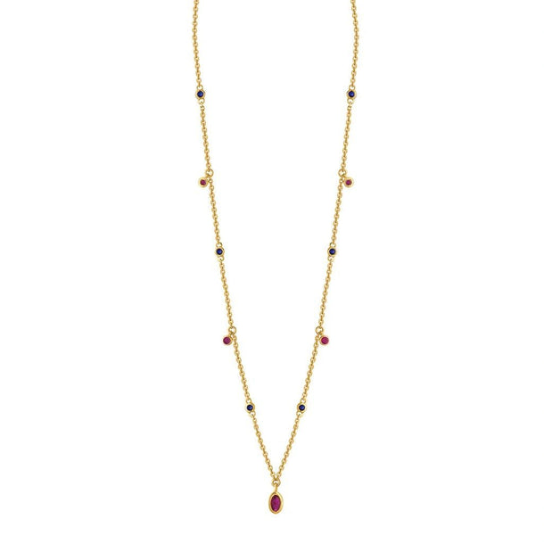 Aria Berry Bead Gala Necklace - Zen Diamond India