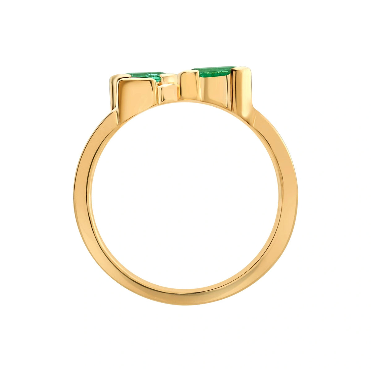 Aria Emerald Mosaic Band - Zen Diamond India
