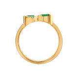 Aria Emerald Mosaic Band - Zen Diamond India