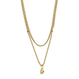 Aria Gilded Star Layer Necklace - Zen Diamond India