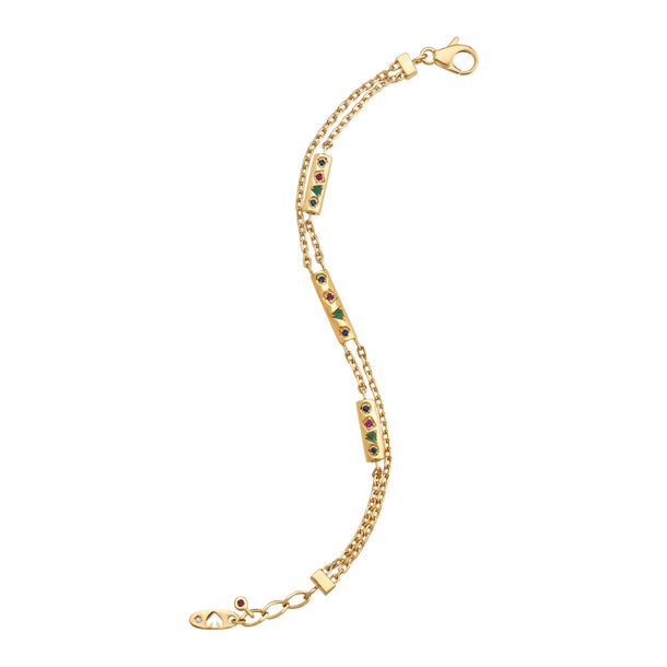 Aria Prism Bar Glow Bracelet - Zen Diamond India