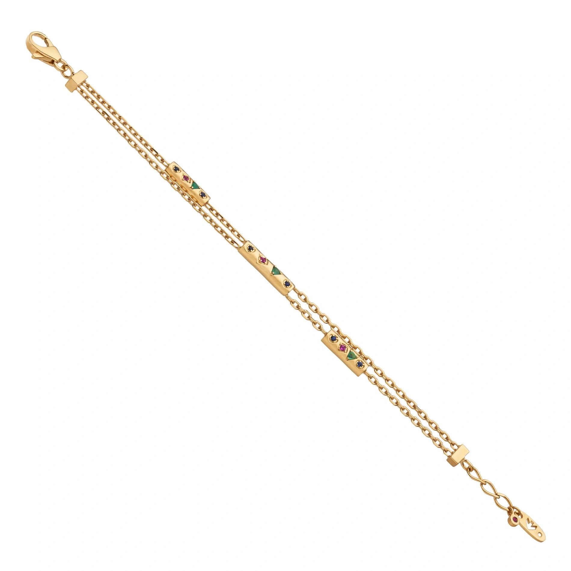 Aria Prism Bar Glow Bracelet - Zen Diamond India