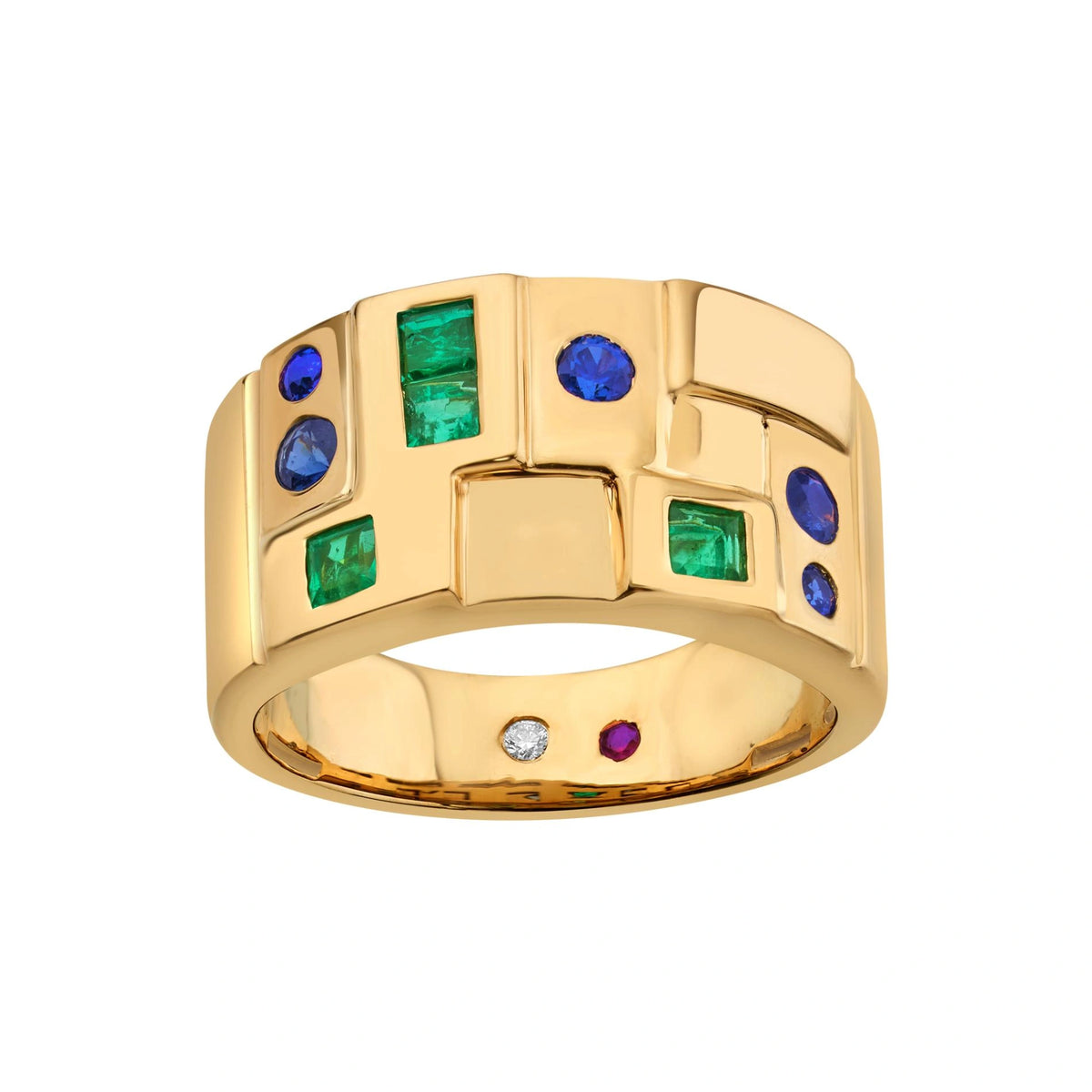 Aria Geometric Tile Band - Zen Diamond India