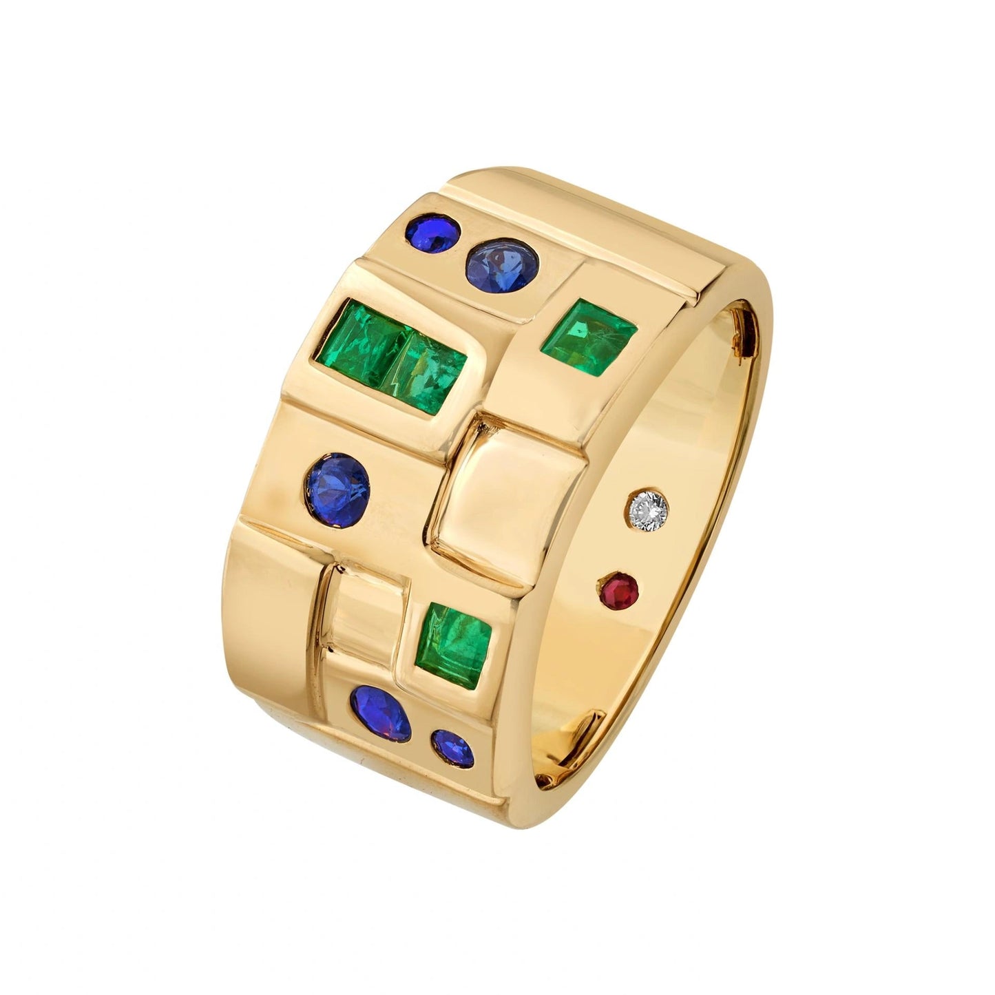 Aria Geometric Tile Band - Zen Diamond India