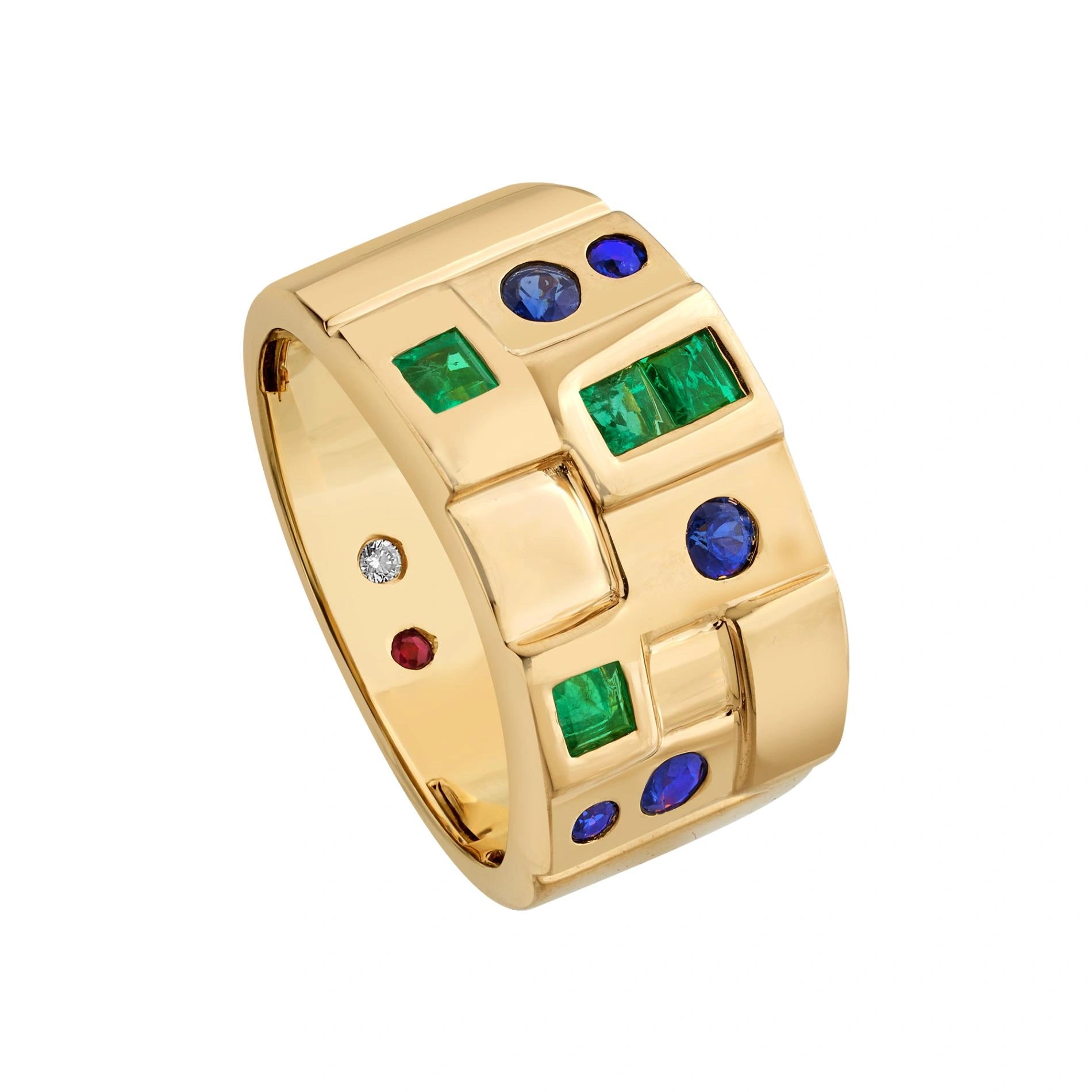Aria Geometric Tile Band - Zen Diamond India