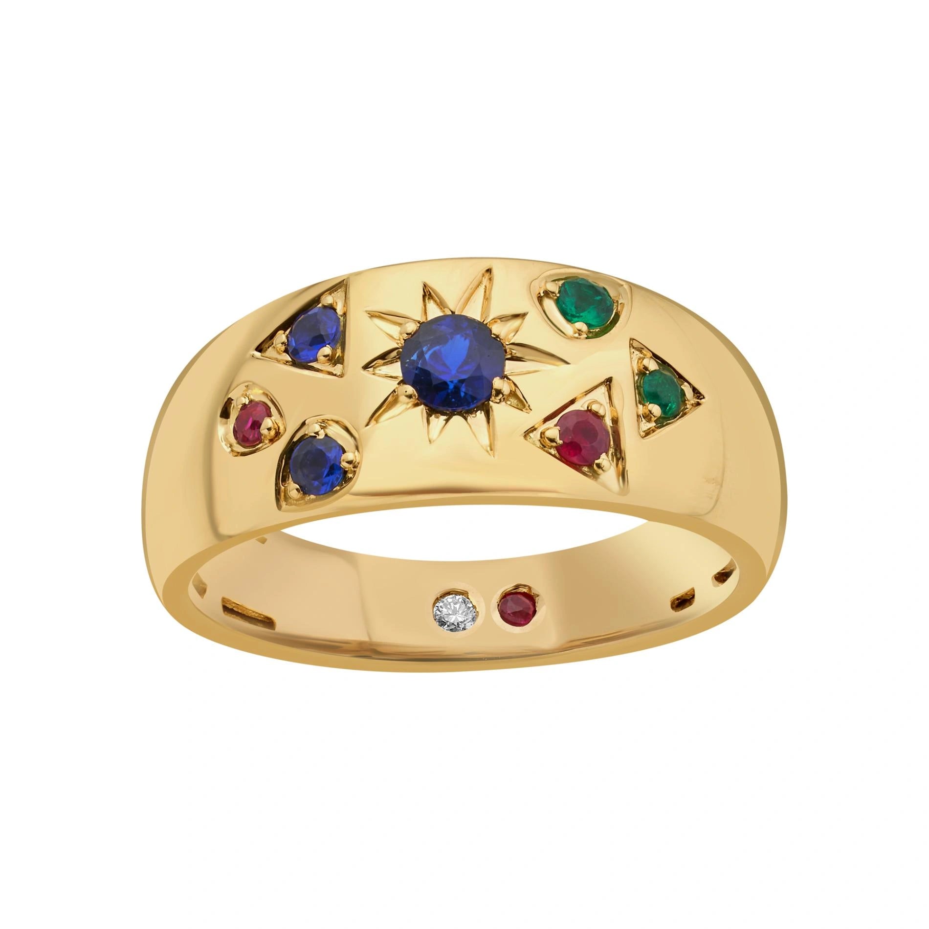 Aria Astral Dome Ring - Zen Diamond India