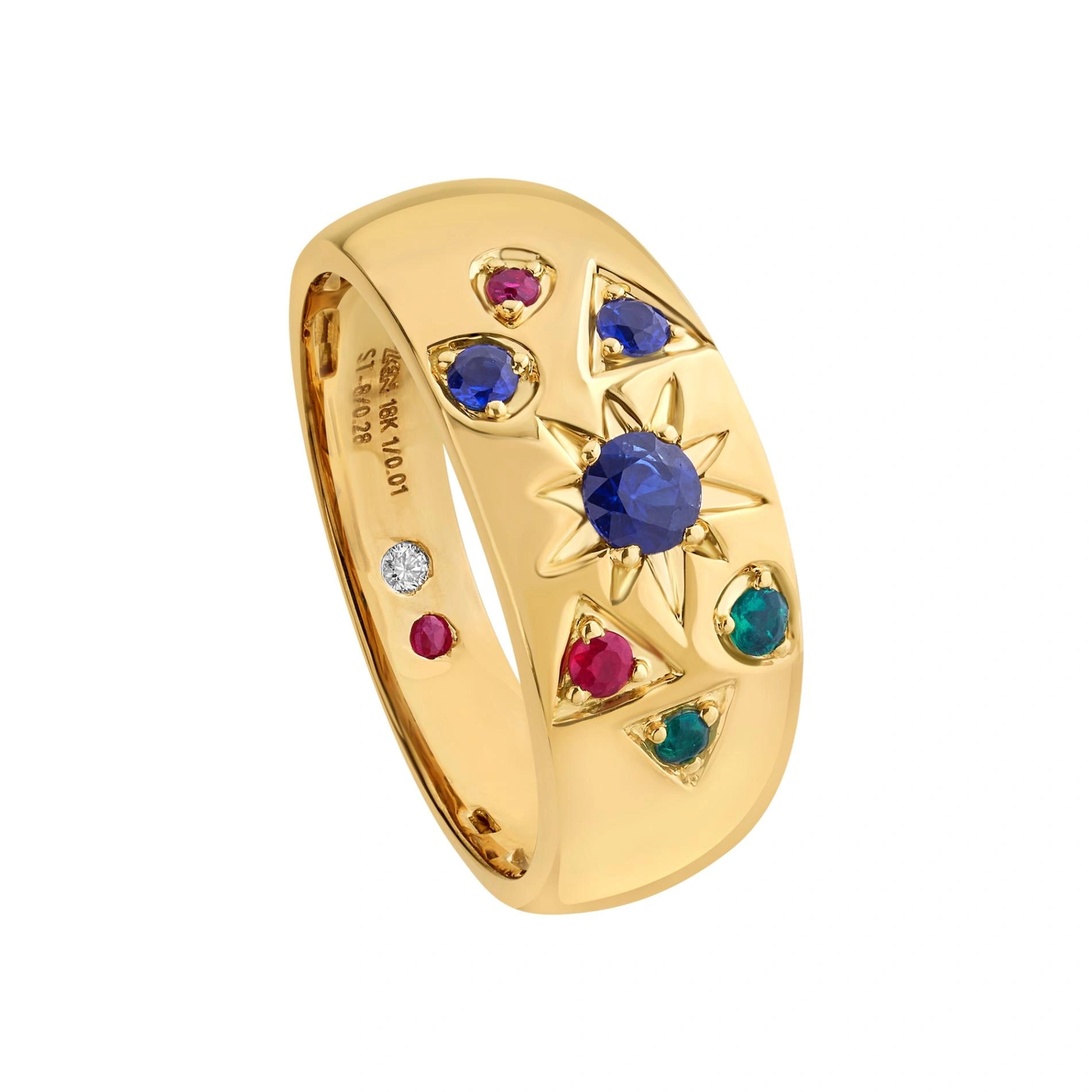 Aria Astral Dome Ring - Zen Diamond India