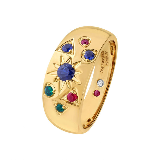 Aria Astral Dome Ring - Zen Diamond India