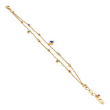 Aria Celeste Charm Bracelet - Zen Diamond India