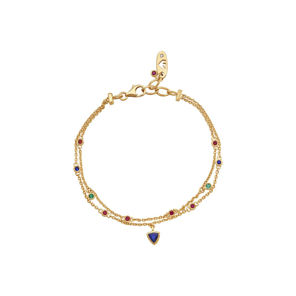 Aria Celeste Charm Bracelet - Zen Diamond India