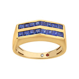 Aria Blue Horizon Band - Zen Diamond India