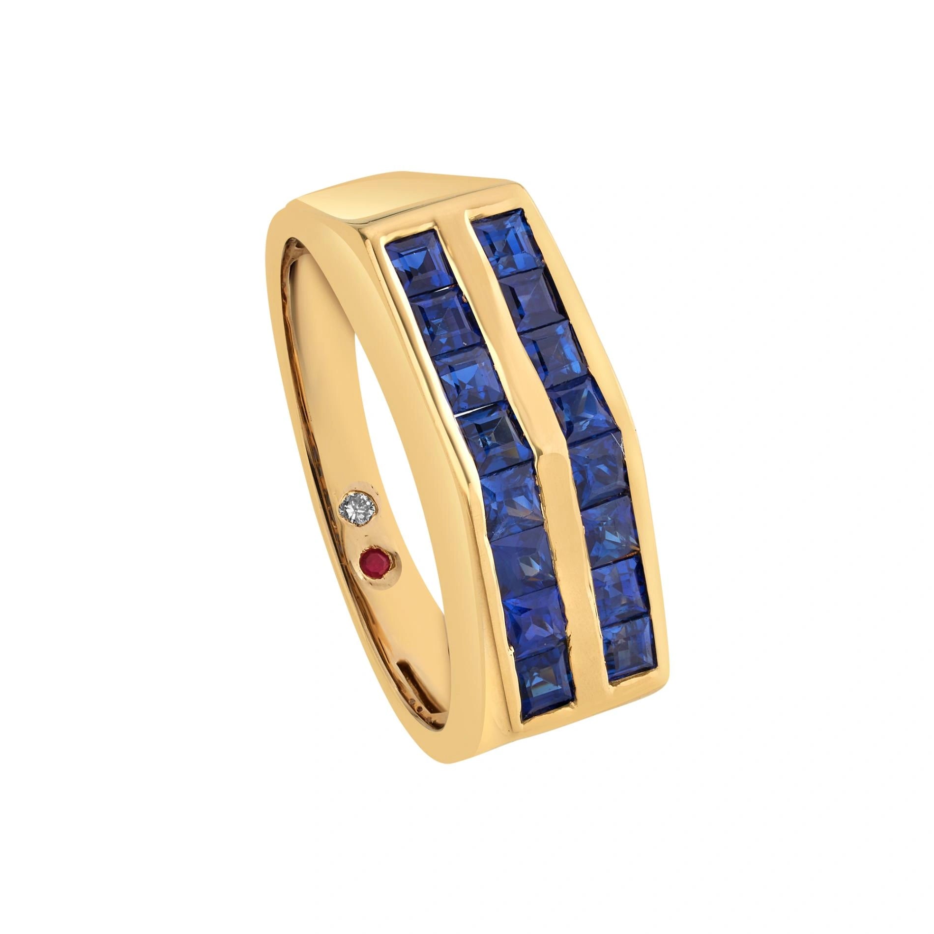 Aria Blue Horizon Band - Zen Diamond India