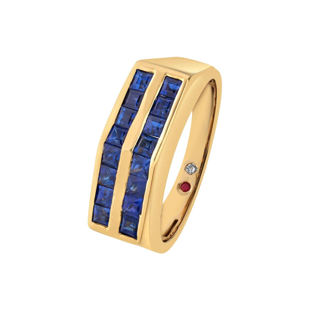 Aria Blue Horizon Band - Zen Diamond India