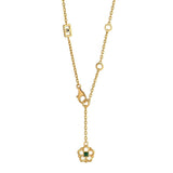 Aria Verdant Bloom Necklace - Zen Diamond India